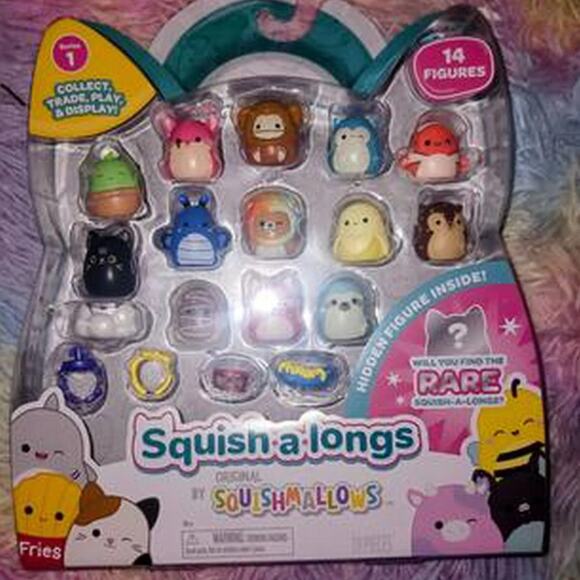 Squishmallows Other - Squish-a-longs by Original Squishmallows 14 Pack - (14) 1 inch Mini-Squish